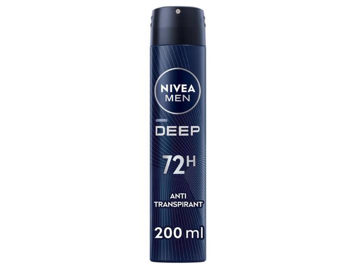 NIVEA MEN Déodorant Aisselles Deep Spray Protection 72h 200 ml
