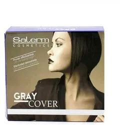 Salerm, Haarfarbe, Hairlab Gray Cover Cubre Canas 5ml - Packung mit 12 Stück (Hell)
