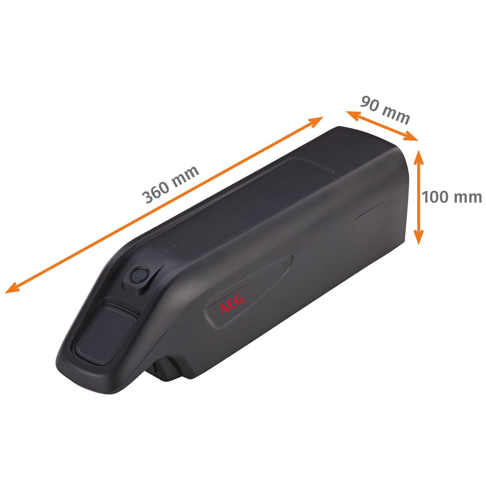 AEG Downtube Akku, Li-Ionen, 36V/17,5Ah/630Wh, CAN V2.6.2