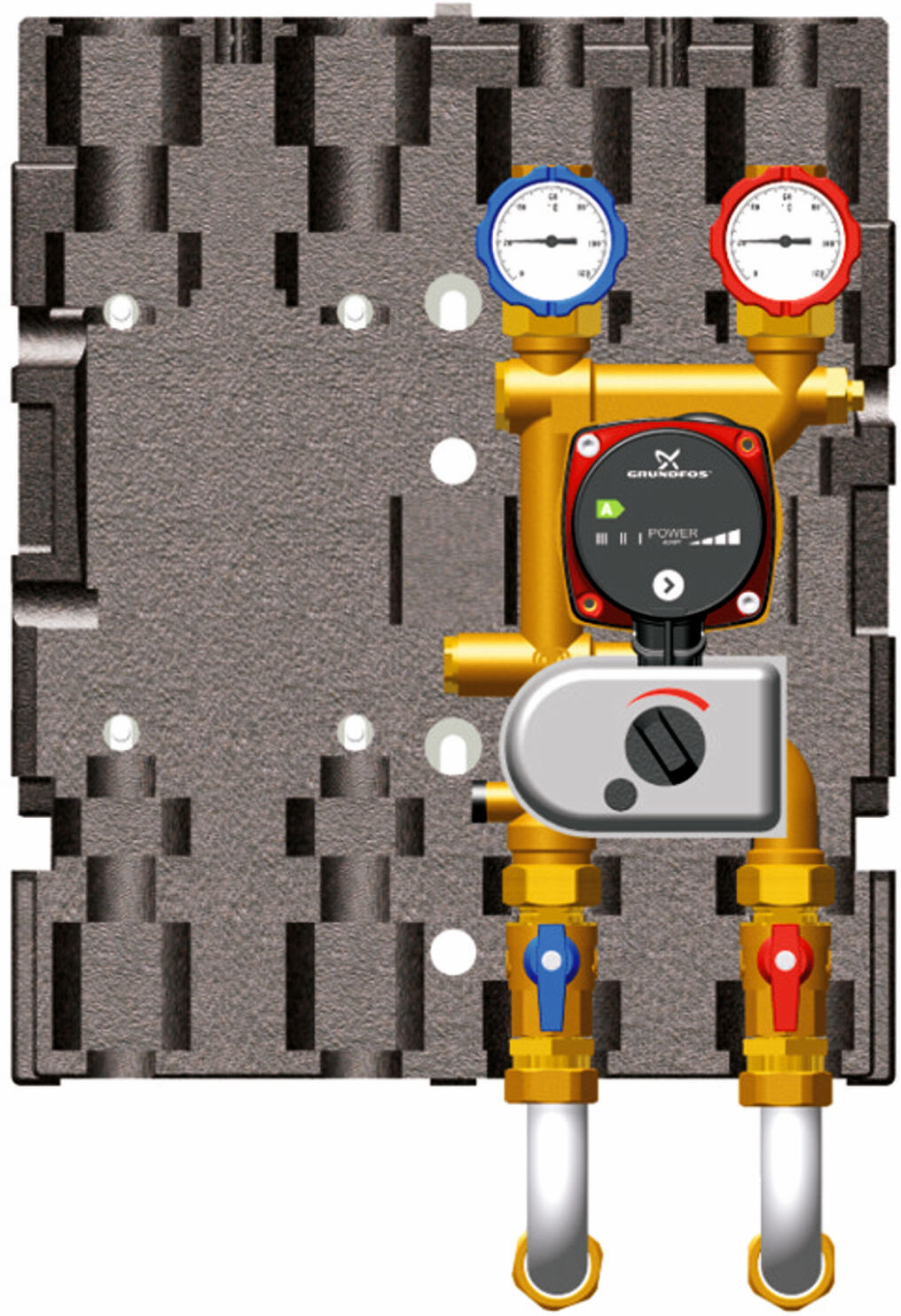 Wolf piping 2070235 pompe de charge entrée d'eau froide, pour CGW