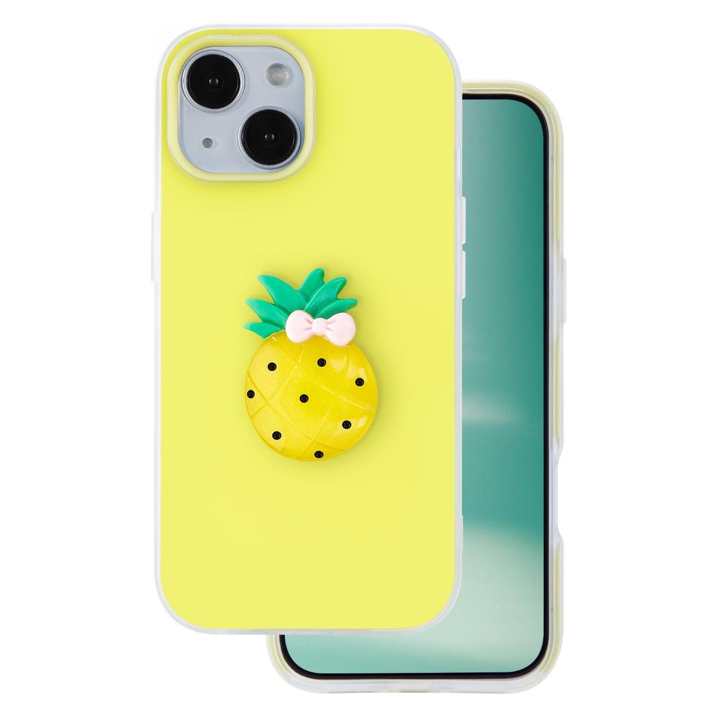 OEM Fruit 2in1 case for iPhone 14 6,1" yellow (Apple iPhone 14) (GSM275540)