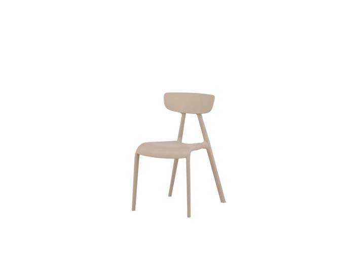 Furnlux Esszimmerstuhl Ursholmen Schwarz 49x54x80 cm, Kunststoff, 49x80x54 cm, Esszimmer, Stuhl