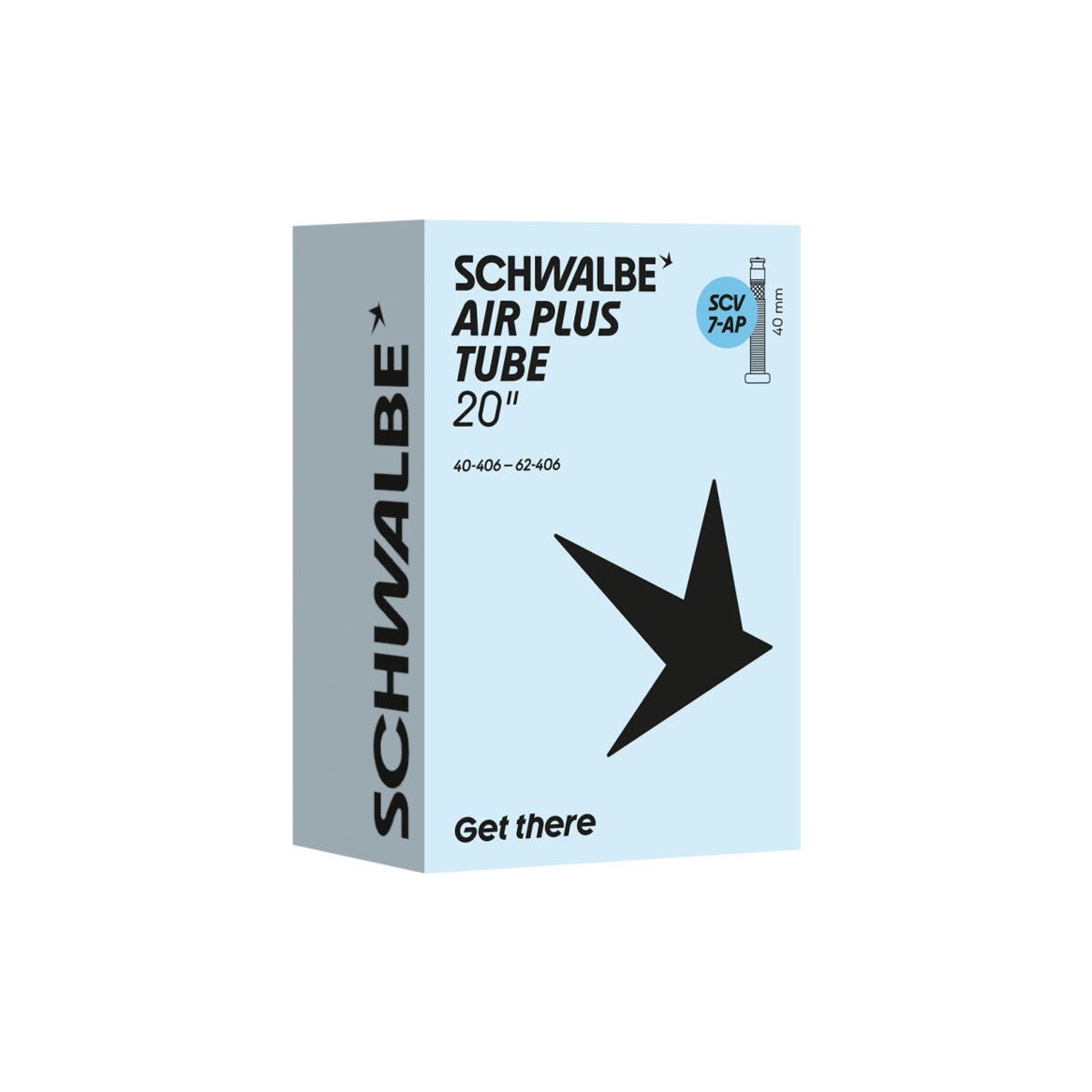 Schwalbe Schwalbe Schlauch SCV7 Air Plus 40/62-406 40 mm SB10465274