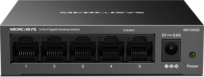 Mercusys MS105GS, 5-Port Gigabit Switch