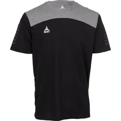 Select Oxford T-Shirt schwarz/grau M