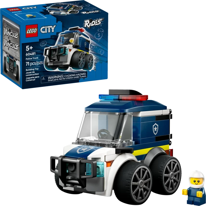 LEGO City 60481 Coole Flitzer - Polizei-Truck