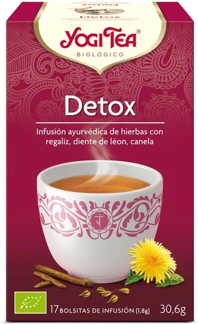 Yogi Tea DETOX BIO 17 Infusões
