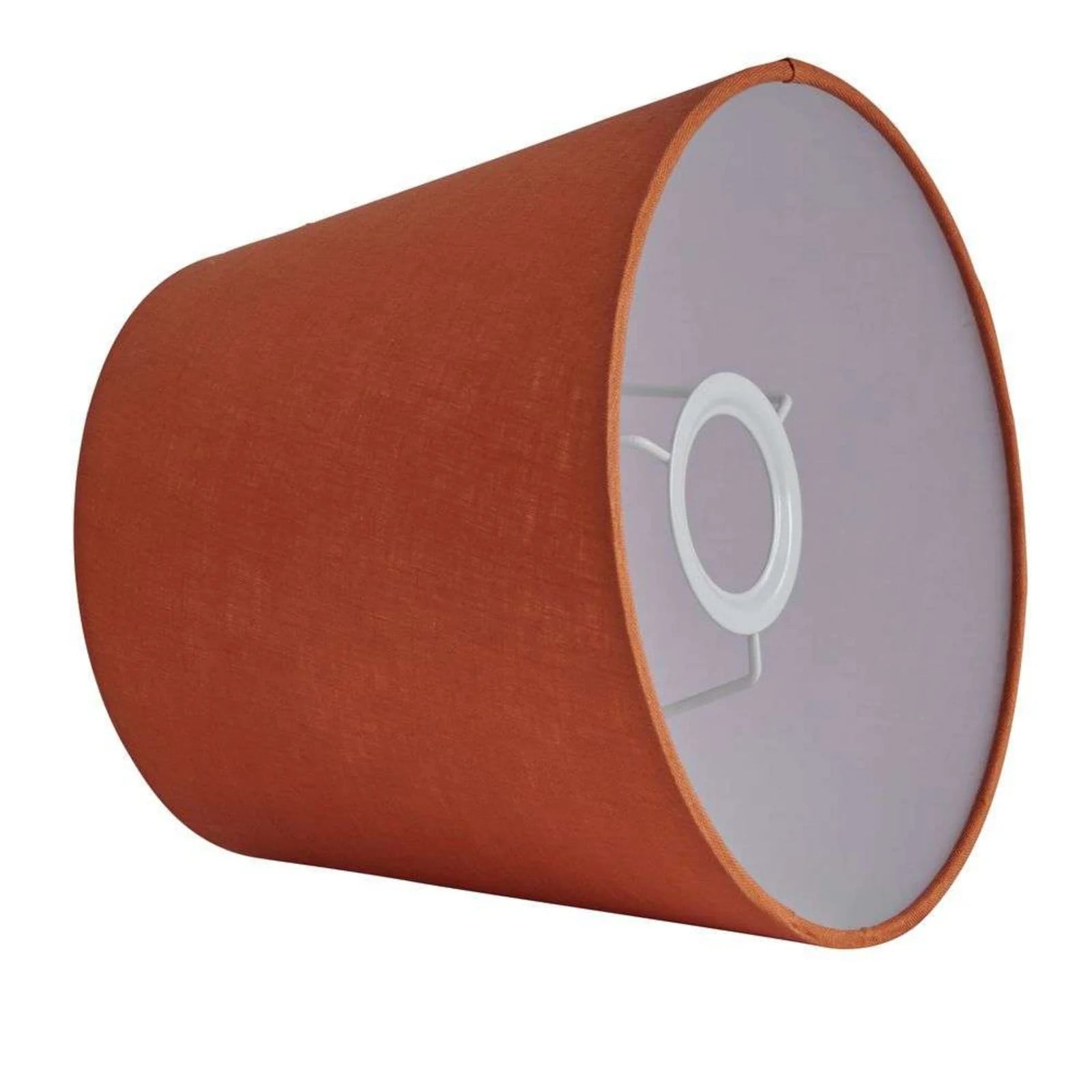 Watt & Veke Basic Straight 20-kap lamp - Burnt Orange - Scandinavisch design - Stof