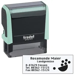 trodat Textstempel, individualisierbar printy 4913 mit Logo