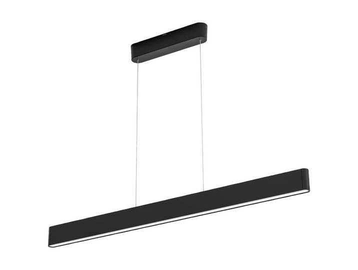 Philips HUE Led-Hängeleuchte Ensis Hue White \u0026 Color, Schwarz, Metall, Kunststoff, 4x129.8x9 cm, Smartphone-Steuerung, Lampen & Leuchten, Innenbeleuchtung, Smart-Home-Lampen, Smart Home Hängeleuchten