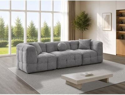 Best Quality Furniture Sectional Boucle or Leathaire Set