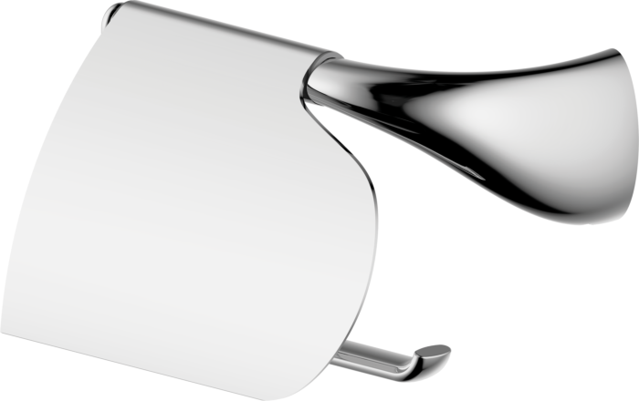 Bravat Monaco  WC-Papierhalter 857910 mit Deckel, chrom