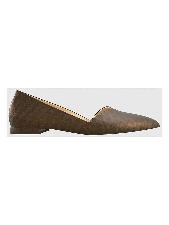 Högl Leder-Ballerinas "Boulevard 10" in Braun - 37