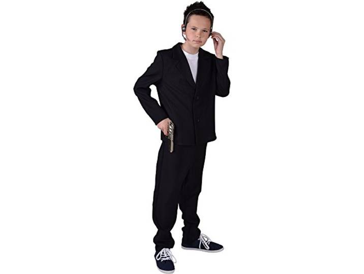 Bodyguard Persoonlijke Bewaker Jongen Kostuum
