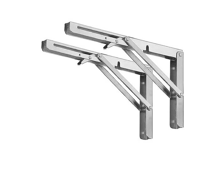 2 Stück klappbare Halterung 16 Zoll (400 mm) for Regale, Tische