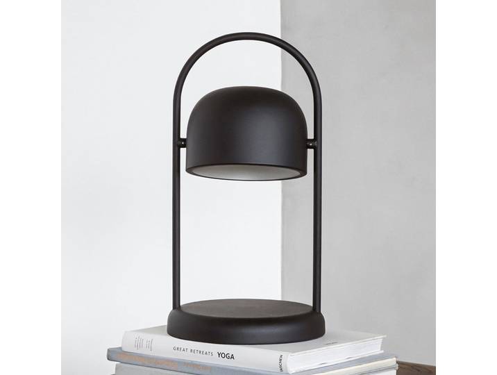 Quay tafellamp Black - PLEASE WAIT to be SEATED - Werkkamer / Kantoor - Modern - Metaal - Met lampenkap