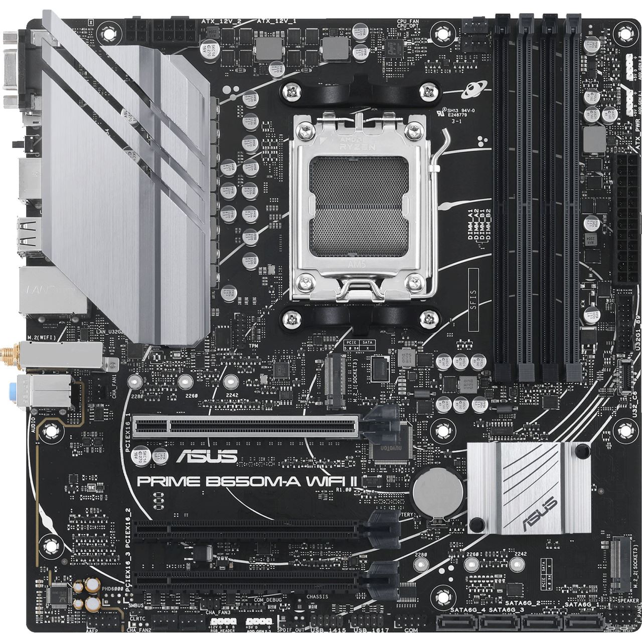 Asus Prime-A WIFI II AMD B650 So.AM5 DDR5 µATX Retail
