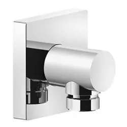 Gessi Rilievo, Wandanschlussbogen 1/2 ohne Halterung, eigensicher, 59169706, Farbe: Metall Schwarz PVD
