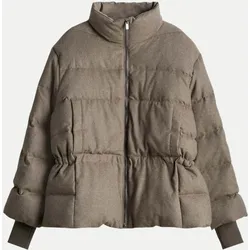 Daunenjacke Vajomi cozy Braun 36