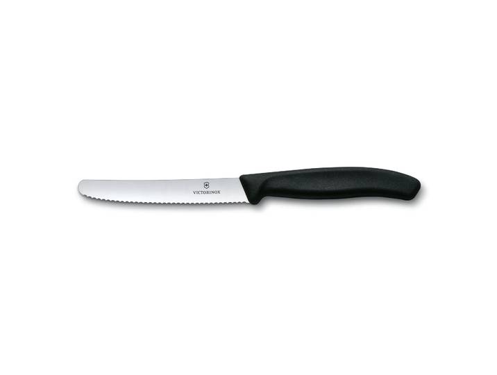 Victorinox Swiss Classic worst-/tomatenmes 11 cm Zwart