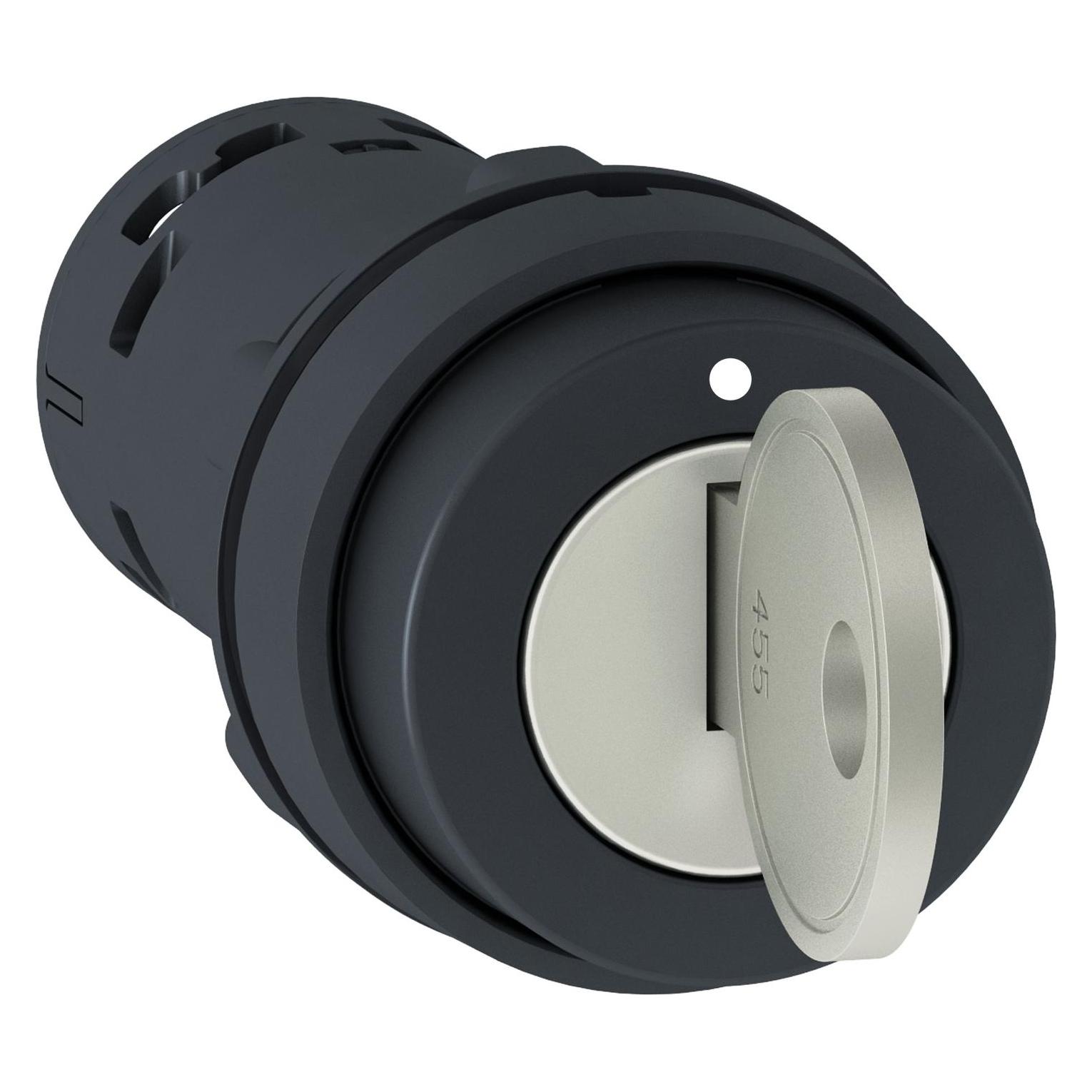Schneider Electric 22mm Key Swtich 2 Pos. 1NO Ronis 455 (XB7NG21)
