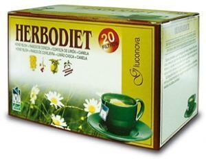 Novadiet Herbodiet Gluconova Infusion 20 Bags