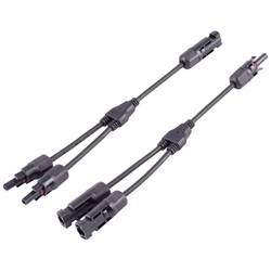 BKL Electronic 2800026 2/1 Y-Stecker 6 mm² Kabellänge 0.30 m