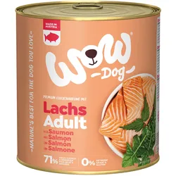 WOW DOG Adult Lachs 6x800 g