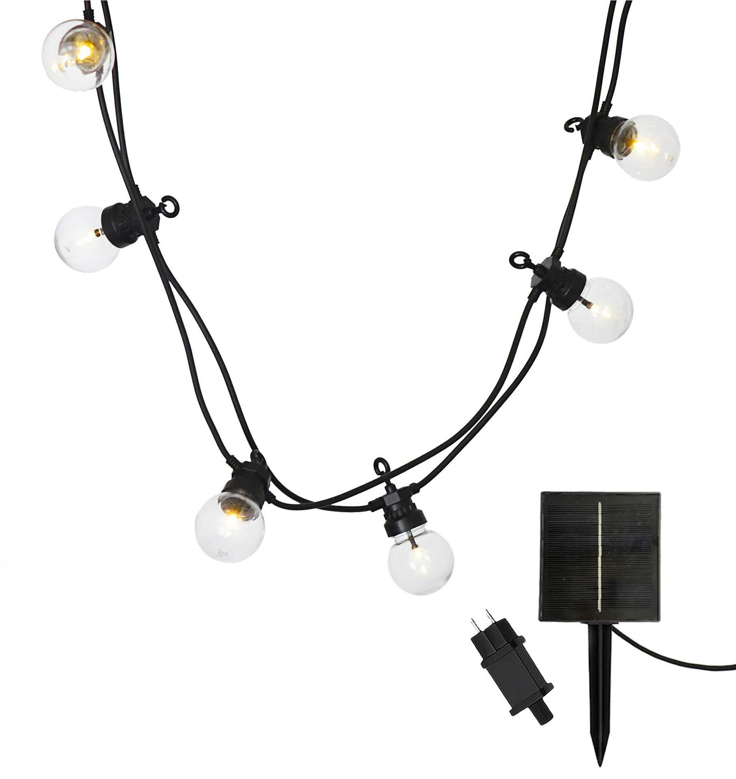 Lumisky Party Clear 20 LED lichtsnoer met 20 lampen, 8,7 meter