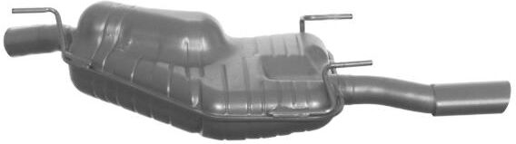 Vegaz Endschalldämpfer Sbs40 Hinten Für Saab