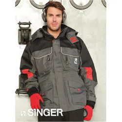 Singer Safety,  3 in 1 Parka mit vielen Taschen (XXL)