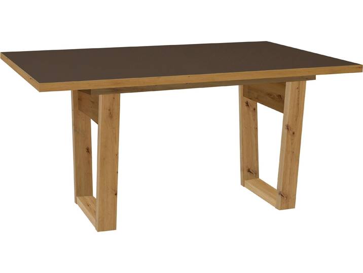 Esstisch MÄUSBACHER Frame , braun (lava matt, asteichefarben), Tische, Esstisch, Breite 180 cm