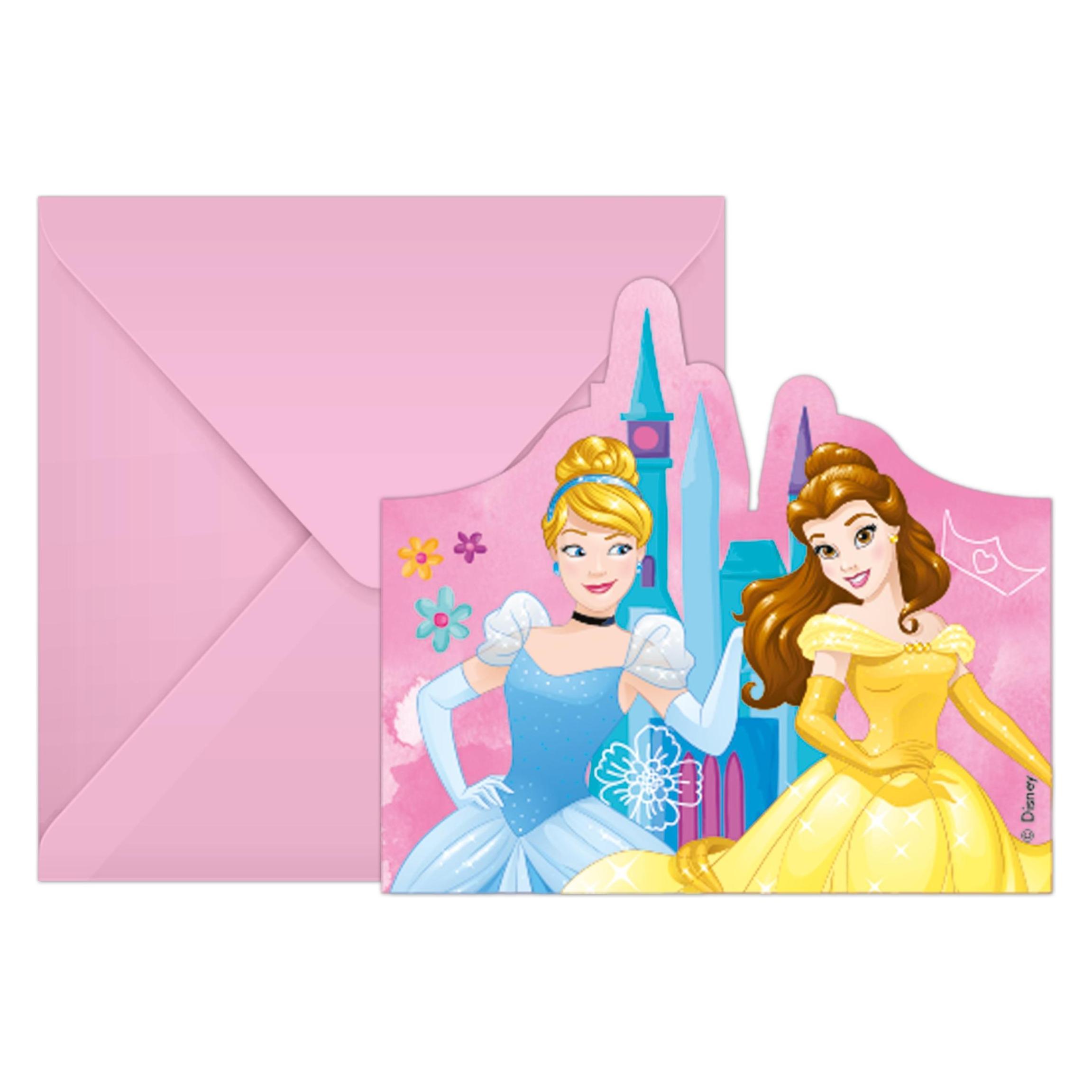 Procos Einladungen Princess (6 Stk.) (728.93945)