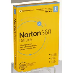 Norton 360 Deluxe Sicherheitssoftware Vollversion (PKC)