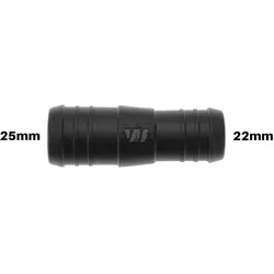WamSter® I Schlauchverbinder Pipe Connector reduziert 25mm 22mm Durchmesser