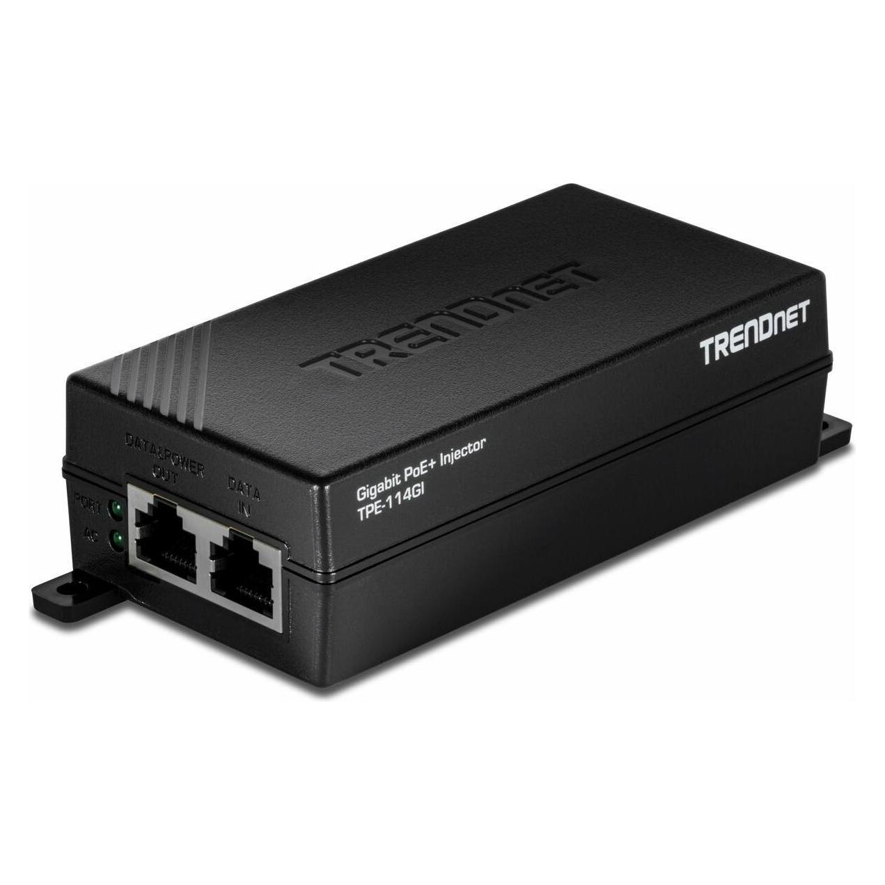 Trendnet Gigabit PoE+ Injector (802.3at (PoE+), 30 W) (TPE-114GI)