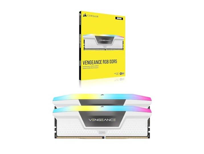 CORSAIR VENGEANCE RGB DDR5 32GB (2 x 16GB) Tot 6000MHz INTEL RAM