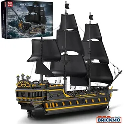 Mould King Black Pearl Piraten Schiff 13186