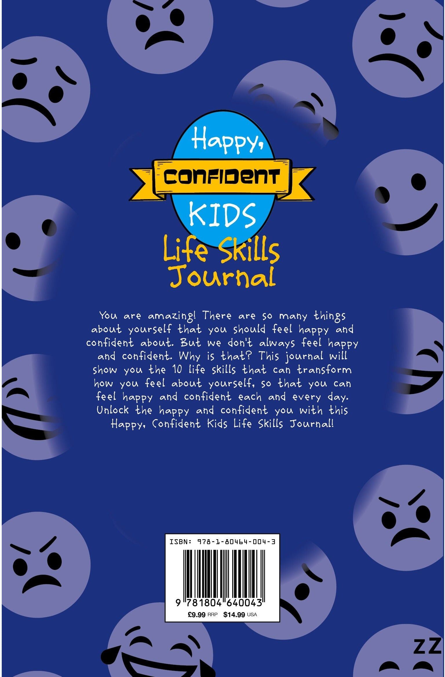 IT 4 Consultancy FZCO Happy Confident Kids Life Skills Journal – Mindfulness & Self-Esteem Collection for Kids