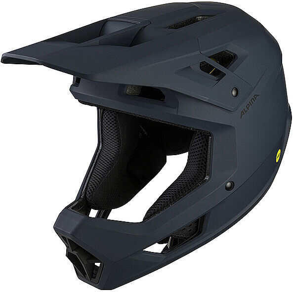 ALPINA Fahrradhelm Fullface Pikes Mips dunkelblau   52-55CM B