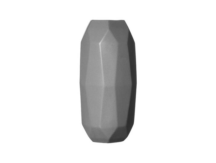 Ritzenhoff Breker Vase Terni grau 33 cm, Grau, Keramik, Zylindrisch, 33 cm, Dekoration, Vasen, Keramikvasen
