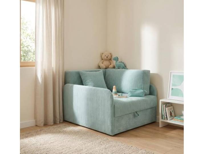 Family Meble Kinder-Schlafsofa Denis Apollo mit Bettkasten, ausziehbar – Variante Apollo 26