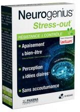 3C Pharma Neurogenius® Stress-Out 30 Gélules - Boîte 30 gélules