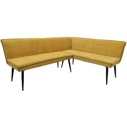HTI-Living, Sitzbank, Eckbank Links Mesilla Gelb (195 cm)