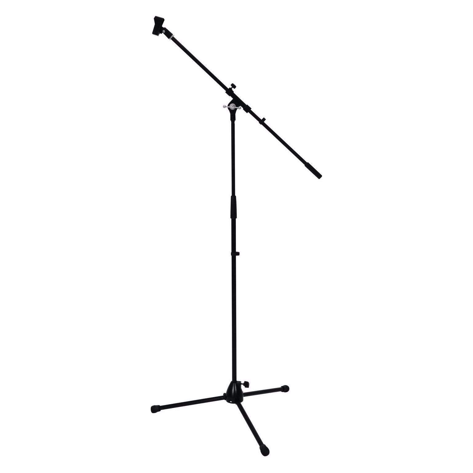 Omnitronic Mikrofonstativ mit Galgen, PRO sw (60005844)