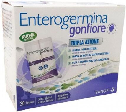 Sanofi Aventis Paraf+otc Enterogermina Gonfiore Integratore Elimina Gas 20 Bustine