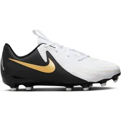 Nike, Unisex, Fussballschuhe, Phantom GX II Academy FG/MG Fussballschuh Kinder (33), Weiss