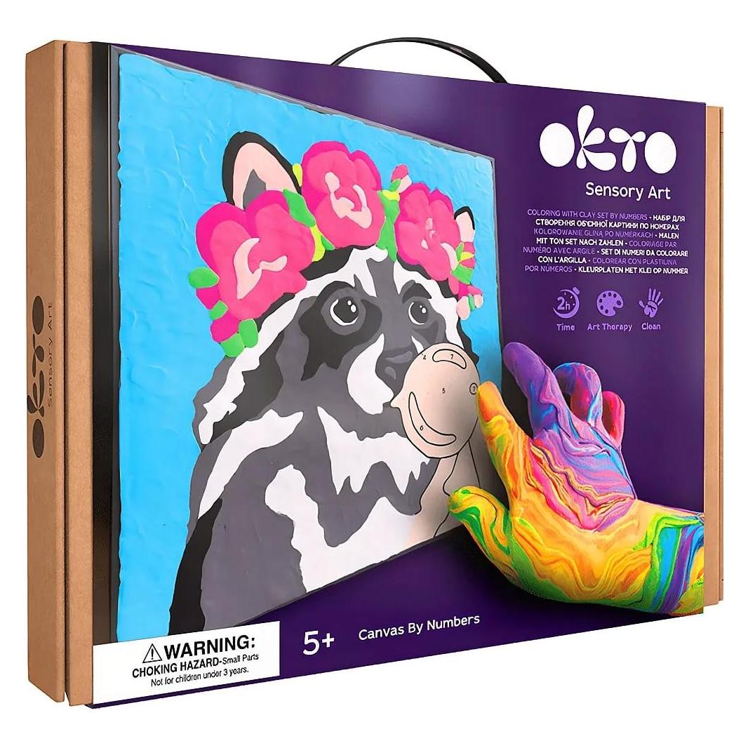 Okto 3D Bilderset Waschbär 20002 (OKT6778)