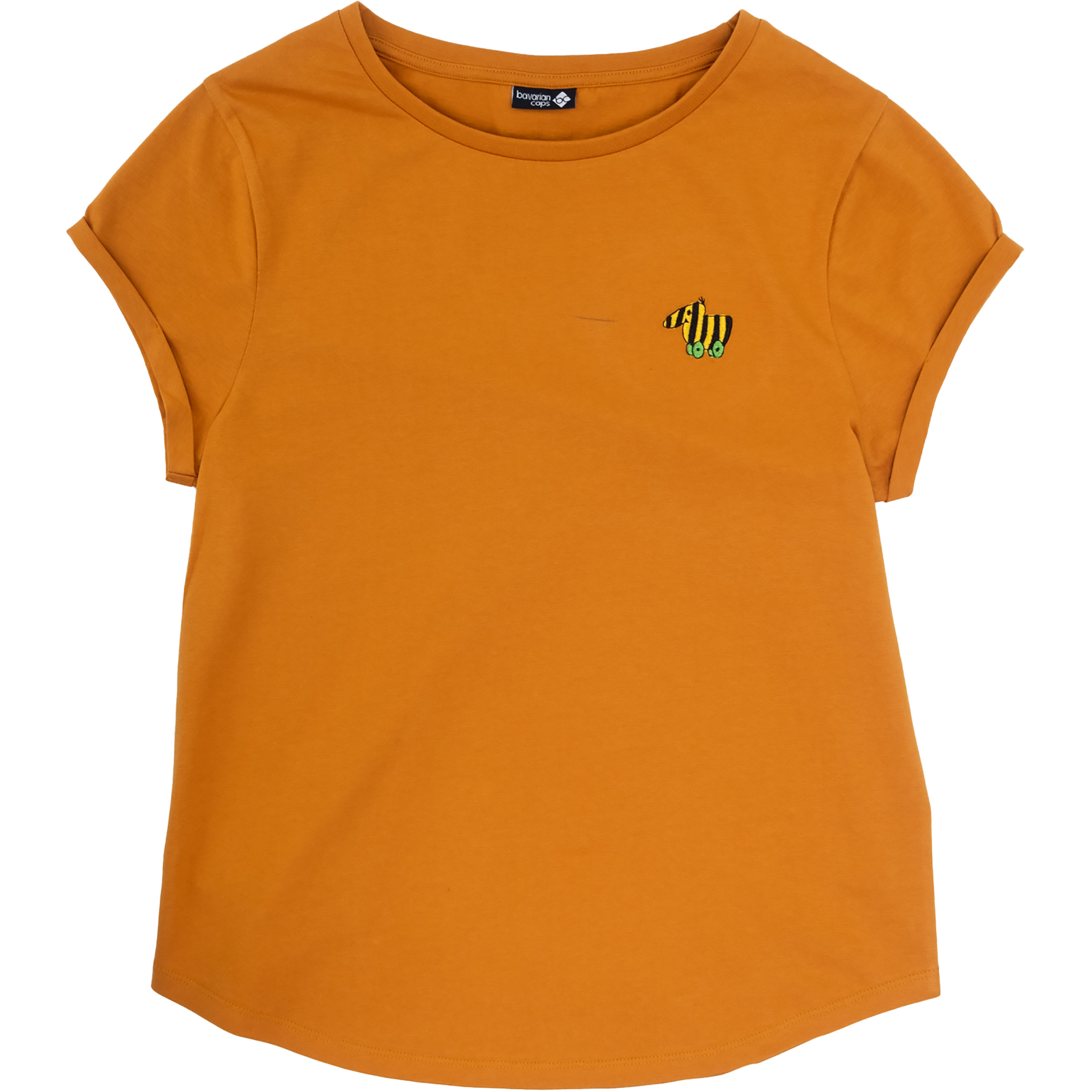 Bavarian Caps Tigerente Damen T-Shirts orange Größe L Lifestyle Hautfreundlich