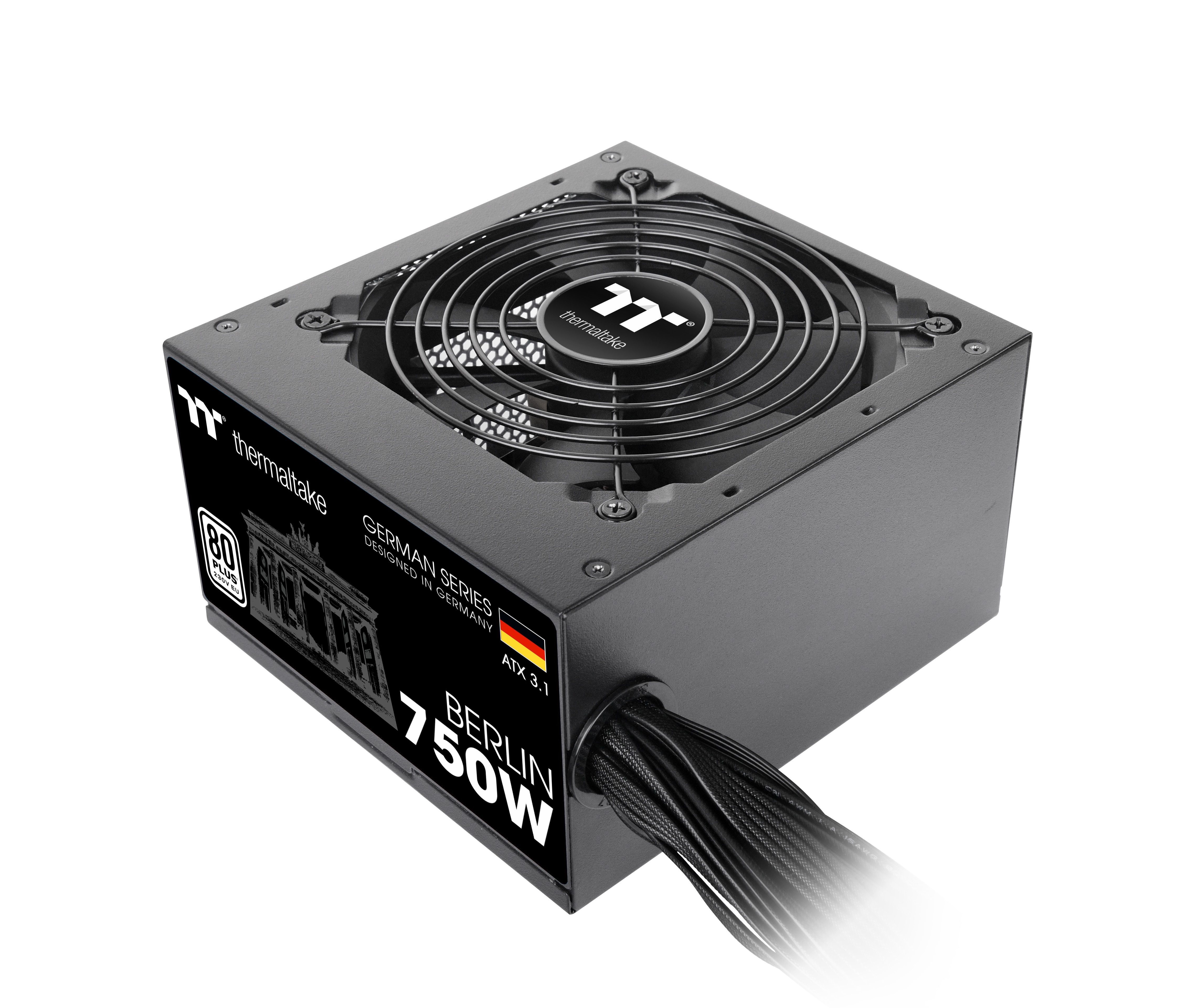 Thermaltake Berlin 750W ATX3.1 Netzteil 80+ (120mm Lüfter) W0750RE